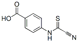 Benzoic acid, p-(1-cyanothioformamido)- (7CI) Struktur