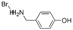 4-HYDROXYBENZYLAMINE HYDROBROMIDE Struktur