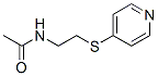 Acetamide, N-[2-(4-pyridylthio)ethyl]- (7CI) Struktur