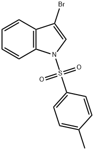 3-Bromo-N-(p-toluenesulfonyl)indole Struktur