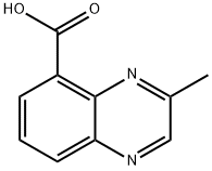 3-METHYL-QUINOXALINE-5-CARBOXYLIC ACID Struktur