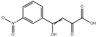 4-HYDROXY-4-(3-NITRO-PHENYL)-2-OXO-BUT-3-ENOIC ACID Struktur