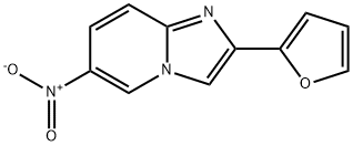 2-FURAN-2-YL-6-NITRO-IMIDAZO[1,2-A]PYRIDINE Struktur