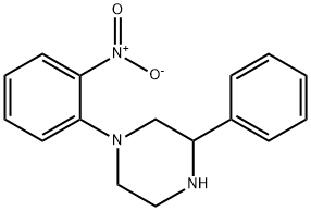 1-(2-NITRO-PHENYL)-3-PHENYL-PIPERAZINE Struktur