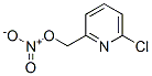 6-chloro-2-pyridylmethyl nitrate Struktur