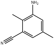 Benzonitrile, 3-amino-2,5-dimethyl- (7CI) Struktur