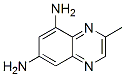 Quinoxaline,  6,8-diamino-2-methyl-  (7CI) Struktur