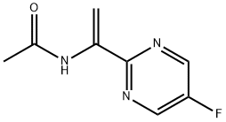 Acetamide,  N-[1-(5-fluoro-2-pyrimidinyl)ethenyl]- Struktur