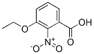 Benzoic acid, 3-ethoxy-2-nitro- (7CI) Struktur