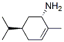 2-Cyclohexen-1-amine,2-methyl-5-(1-methylethyl)-,(1S,5R)-(9CI) Struktur