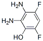 Phenol,  2,3-diamino-4,6-difluoro- Struktur