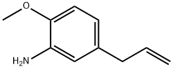 Benzenamine,  2-methoxy-5-(2-propenyl)-  (9CI) Struktur