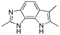 Pyrrolo[2,3-e]benzimidazole, 1,8-dihydro-2,6,7-trimethyl- (9CI) Struktur