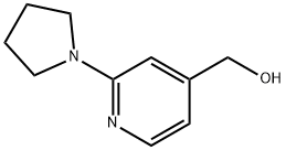 (2-PYRROLIDIN-1-YLPYRID-4-YL)METHANOL 97+% Struktur