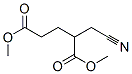 Pentanedioic acid, 2-(cyanomethyl)-, dimethyl ester (9CI) Struktur