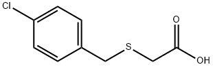 (4-CHLOROBENZYL)THIO]ACETIC ACID Struktur