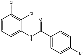 4-bromo-N-(2,3-dichlorophenyl)benzamide Struktur