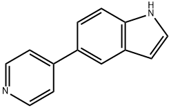 5-PYRIDIN-4-YL-1H-INDOLE Struktur