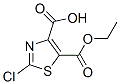 4,5-Thiazoledicarboxylicacid,2-chloro-,5-ethylester(9CI) Struktur