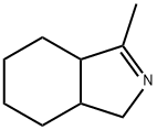 3a,4,5,6,7,7a-hexahydro-3-Methyl-1H-Isoindole Struktur