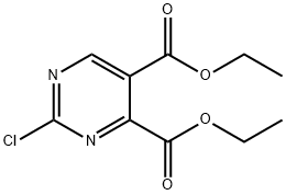 Diethyl 2-Chloro-4,5-pyriMidinedicarboxylate Struktur