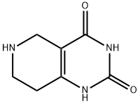 5,6,7,8-テトラヒドロピリド[4,3-D]ピリミジン-2,4(1H,3H)-ジオン, HCL 化學(xué)構(gòu)造式