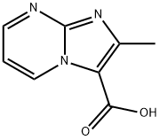 2-METHYLIMIDAZO[1,2-A!PYRIMIDINE-3-CARBOXYLIC ACID, 97+% Struktur