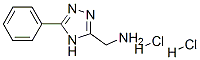 3-AMINOMETHYL-5-PHENYL-4H-1,2,4-TRIAZOLEDIHYDROCHLORIDE Struktur