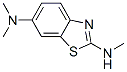 Benzothiazole, 6-(dimethylamino)-2-(methylamino)- (7CI) Struktur