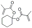 2-Propenoic acid, 2-methyl-, cyclohexanediyl ester Struktur