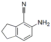 4-Indancarbonitrile,  5-amino-  (7CI) Struktur