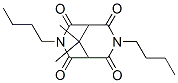 3,7-dibutyl-9,9-dimethyl-3,7-diazabicyclo[3.3.1]nonane-2,4,6,8-tetrone Struktur