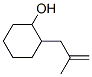 2-(2-methylprop-2-enyl)cyclohexan-1-ol Struktur