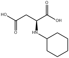 N-CYCLOHEXYL ASPARTIC ACID Struktur