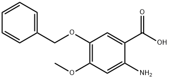 2-AMino-5-benzyloxy-4-Methoxybenzoic acid Struktur