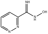 3-Pyridazinecarboxamidoxime Struktur