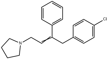 Pyrrobutamine  Struktur