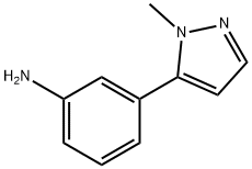 3-(1-Methyl-1H-pyrazol-5-yl)aniline Struktur