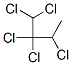 1,1,2,2,3-Pentachlorobutane Struktur