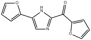 2-(2-FUROYL)-4(5)-(2-FURANYL)-1H-IMIDAZOLE Struktur