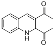 1-(2-ACETYL-1,2-DIHYDRO-QUINOLIN-3-YL)-ETHANONE Struktur