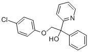 2-(4-CHLOROPHENOXY)-1-PHENYL-1-(2-PYRIDINYL)ETHANOL Struktur