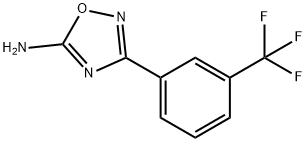 3-[3-(TRIFLUOROMETHYL)PHENYL]-1,2,4-OXADIAZOL-5-YLAMINE Struktur