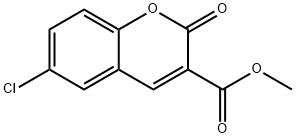 Methyl 6-chloro-2-oxo-2H-chromene-3-carboxylate ,97% Struktur