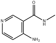 3-PyridinecarboxaMide, 4-aMino-N-Methyl- Struktur