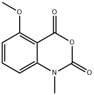 3-METHOXY-N-METHYLISATOIC ANHYDRIDE Struktur