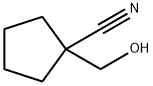 1-(Hydroxymethyl)cyclopentanecarbonitrile Struktur