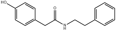 BenzeneacetaMide, 4-hydroxy-N-(2-phenylethyl)- Struktur