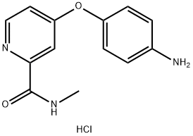 4-(4-AMinophenoxy)-pyridine-2-carboxylic acid aMide hydrochloride Struktur