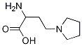 a-aMino-1-Pyrrolidinebutanoic acid Struktur